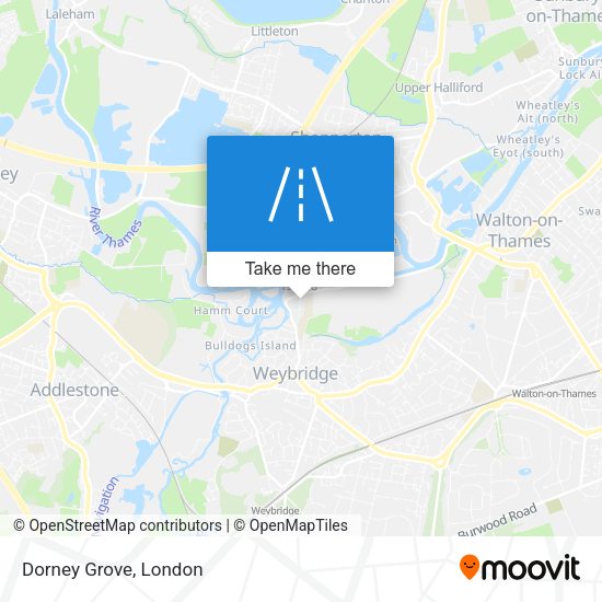 Dorney Grove map