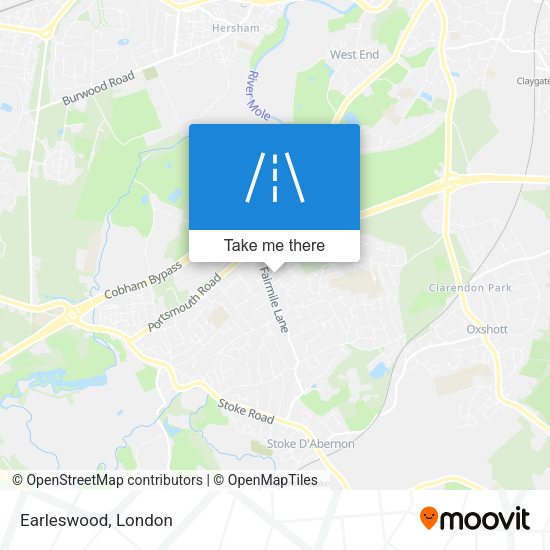 Earleswood map