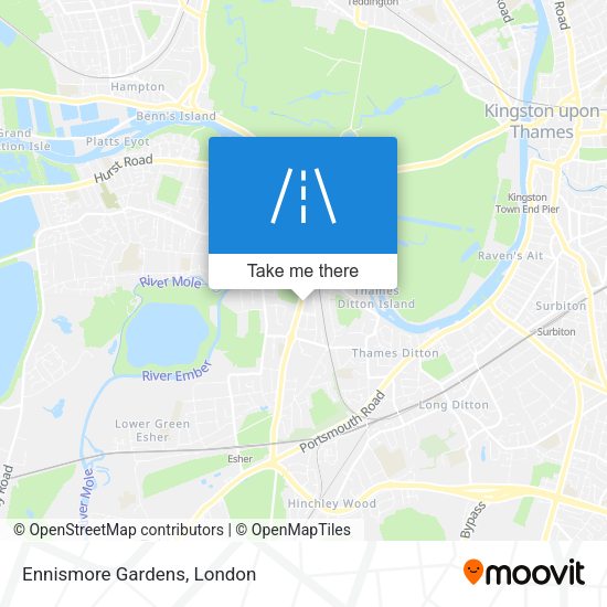 Ennismore Gardens map
