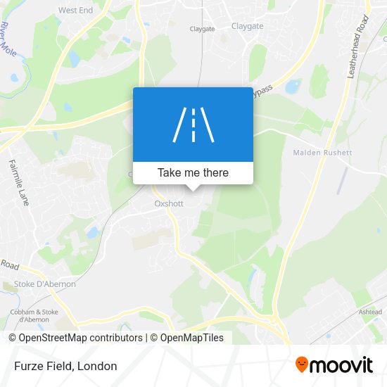Furze Field map