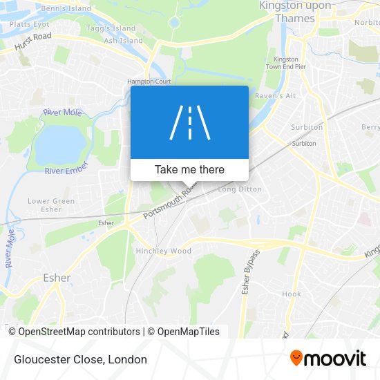 Gloucester Close map