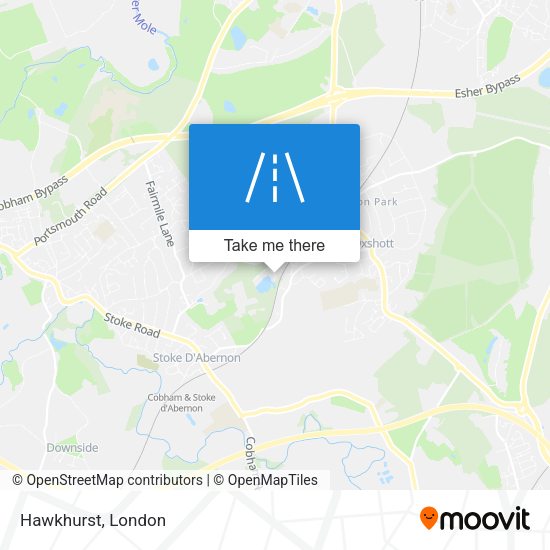 Hawkhurst map