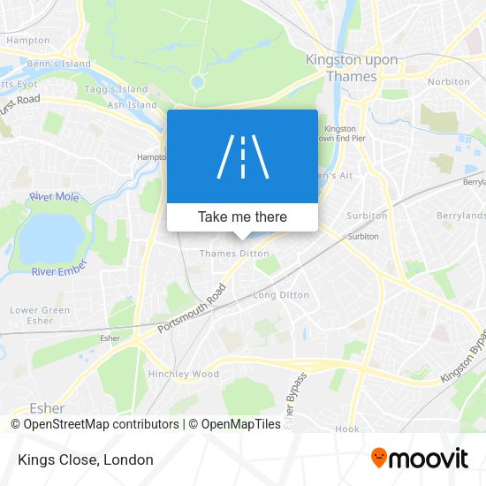 Kings Close map