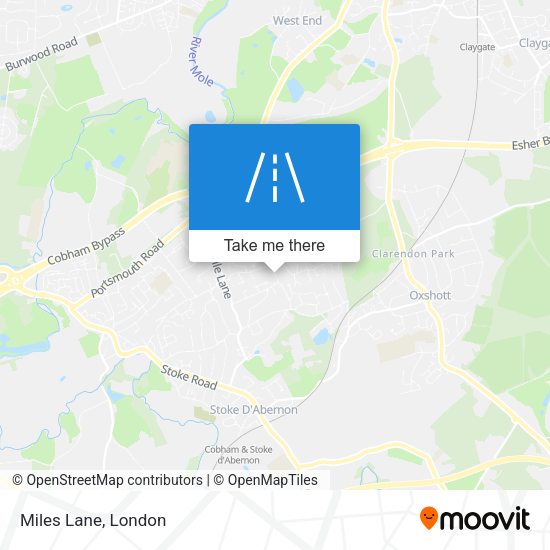 Miles Lane map