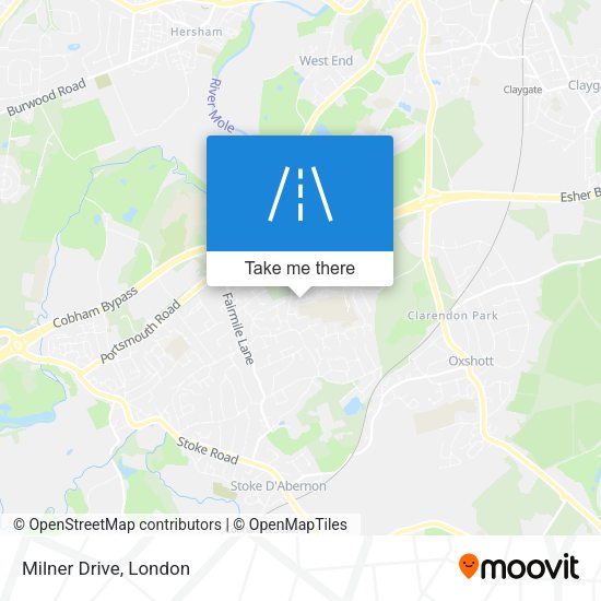 Milner Drive map
