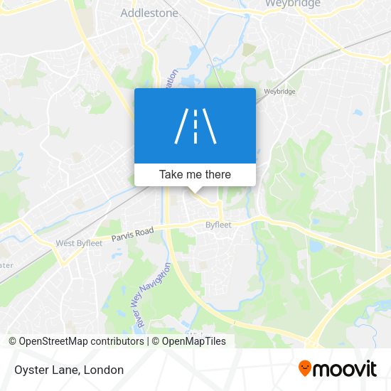 Oyster Lane map