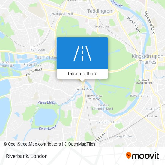 Riverbank map