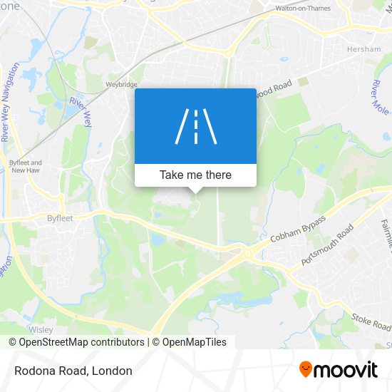 Rodona Road map