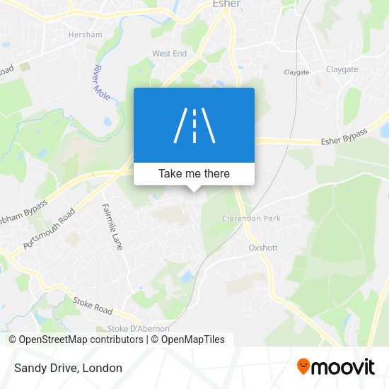 Sandy Drive map
