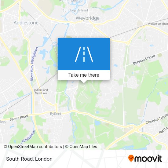 South Road map