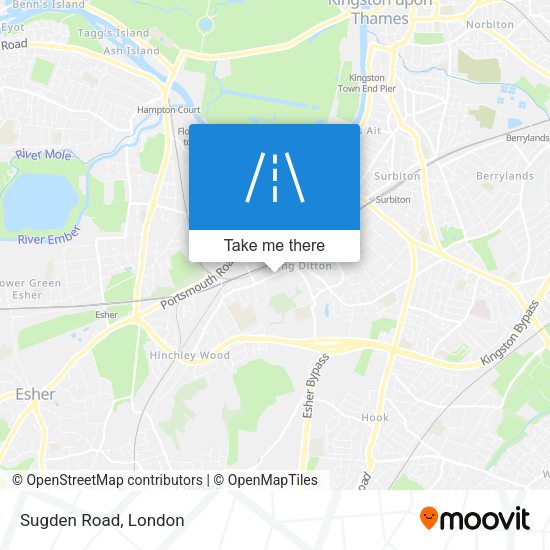 Sugden Road map