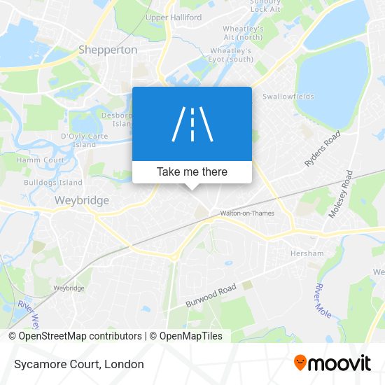 Sycamore Court map