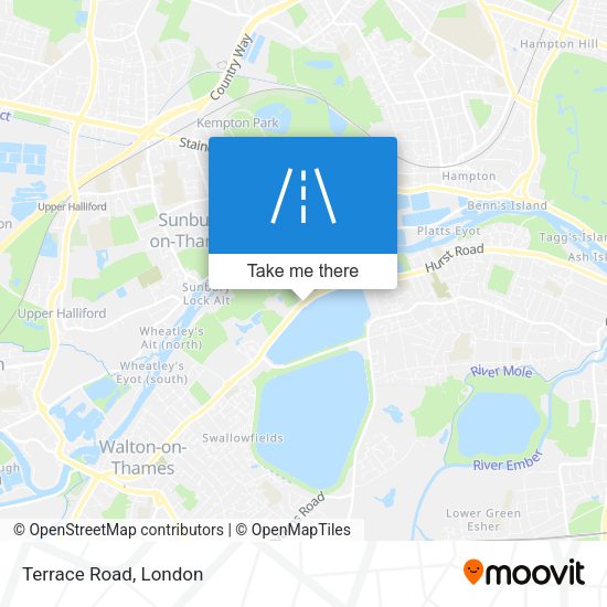 Terrace Road map