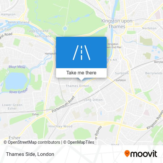 Thames Side map
