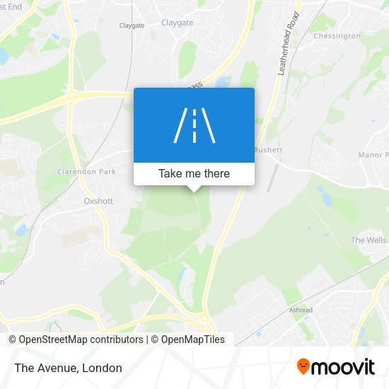 The Avenue map