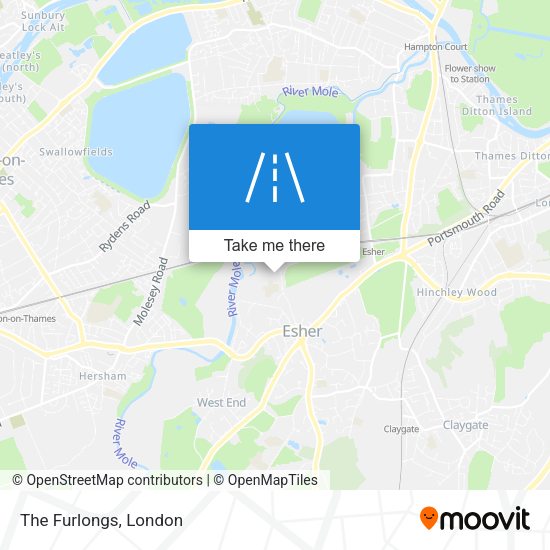 The Furlongs map