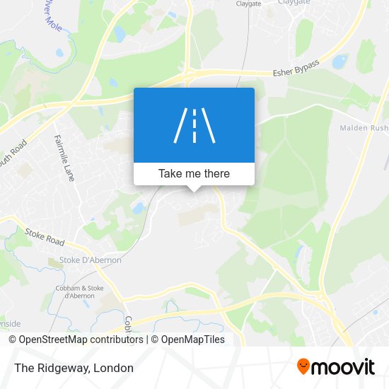 The Ridgeway map