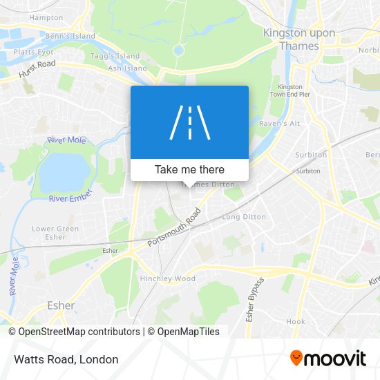 Watts Road map