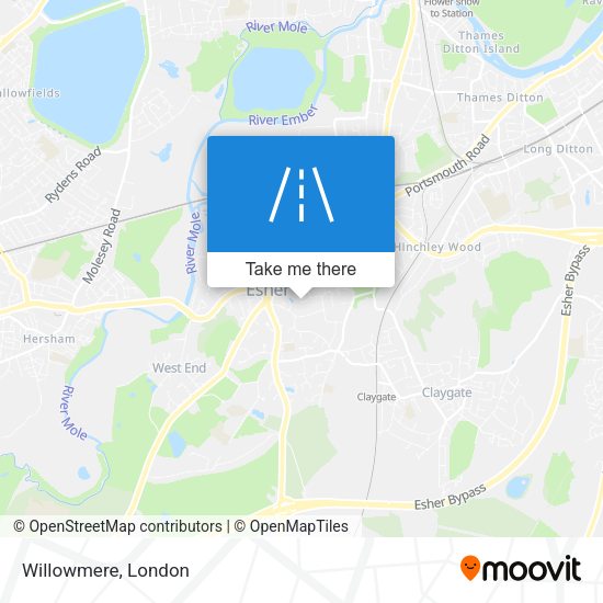 Willowmere map