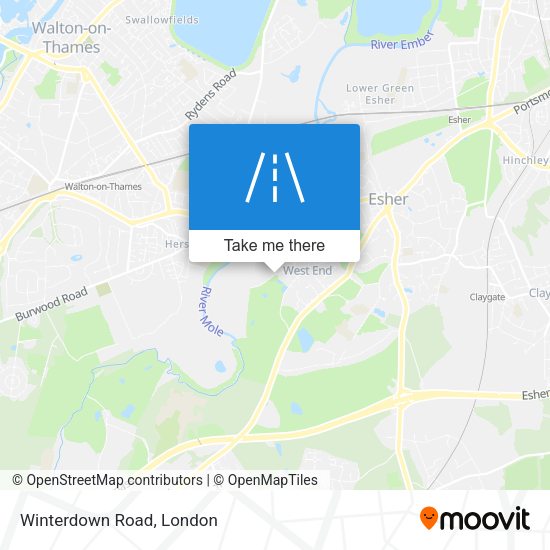 Winterdown Road map