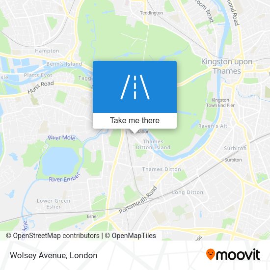 Wolsey Avenue map