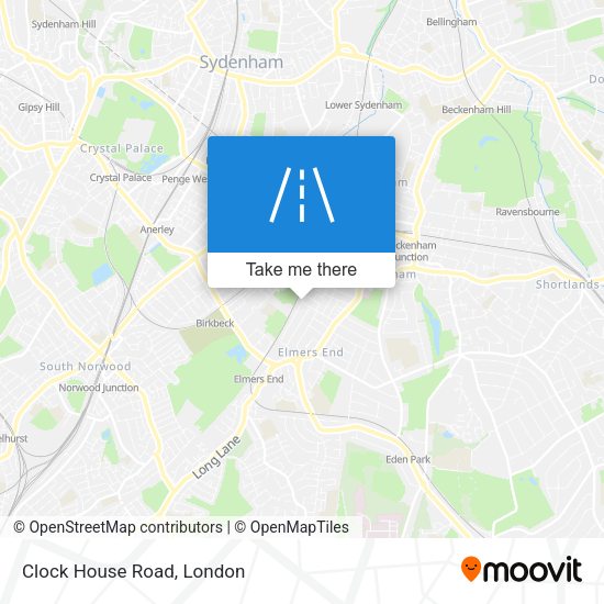 Clock House Road map
