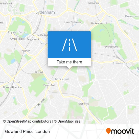 Gowland Place map
