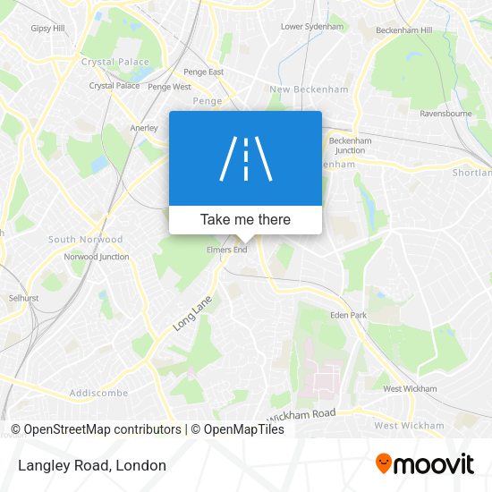 Langley Road map