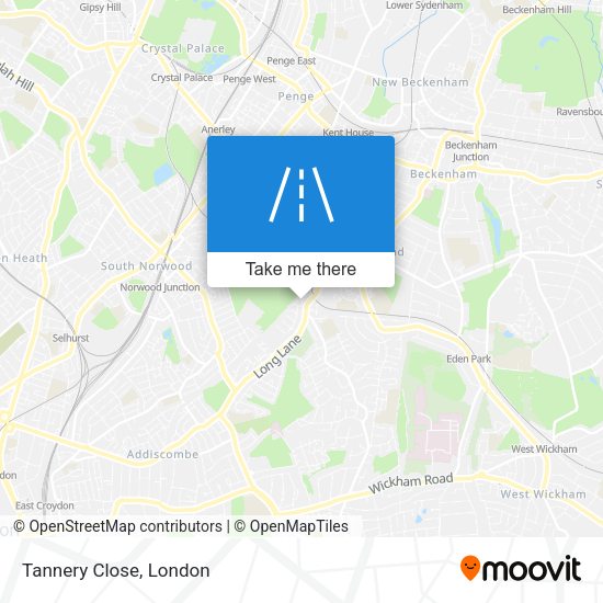 Tannery Close map