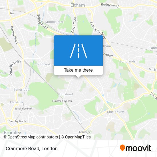 Cranmore Road map