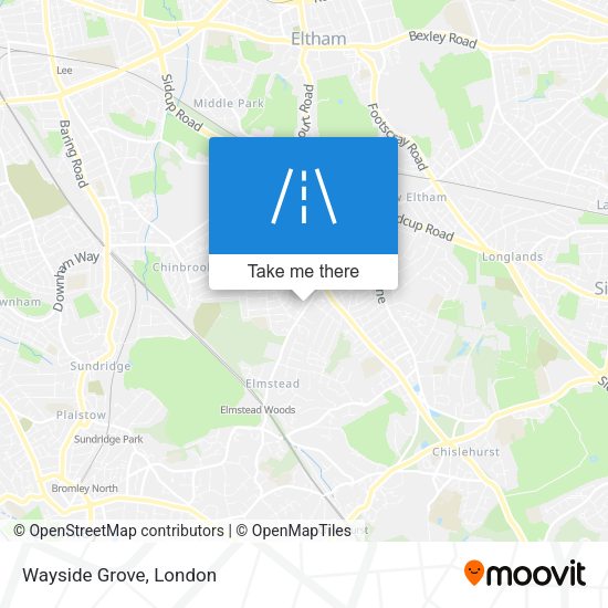 Wayside Grove map