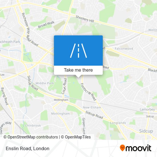 Enslin Road map