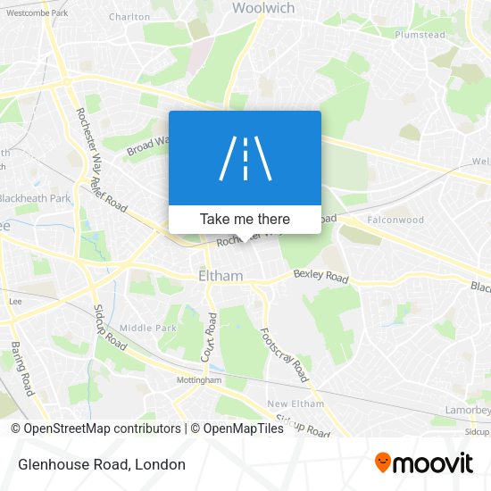Glenhouse Road map