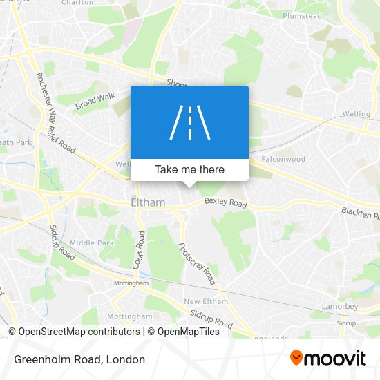 Greenholm Road map