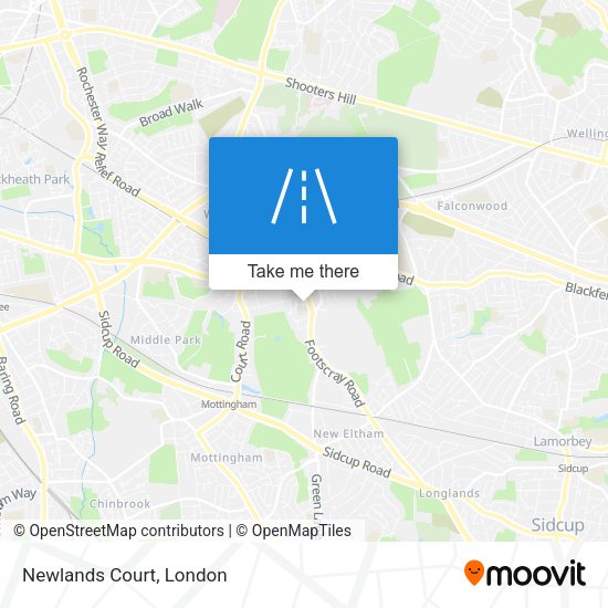 Newlands Court map