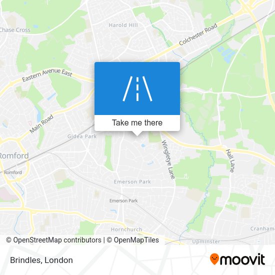 Brindles map