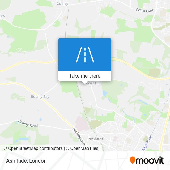 Ash Ride map