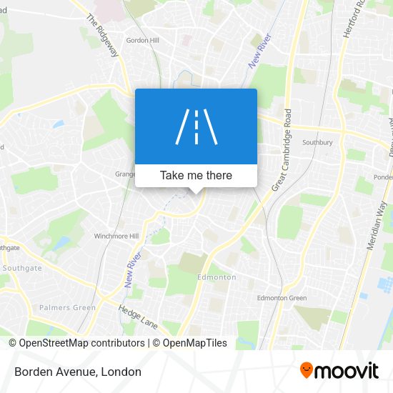 Borden Avenue map