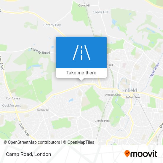 Camp Road map