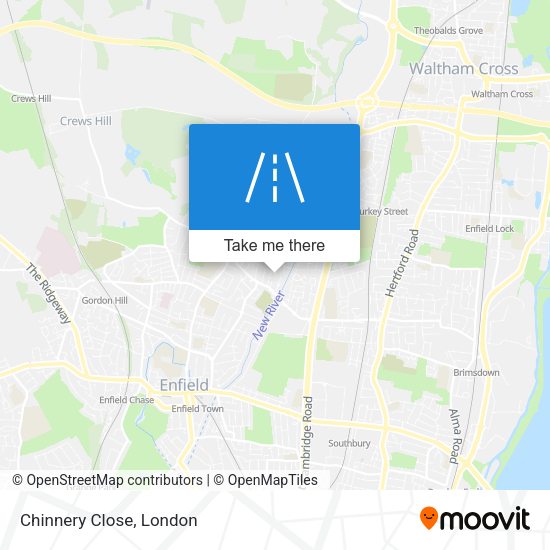 Chinnery Close map