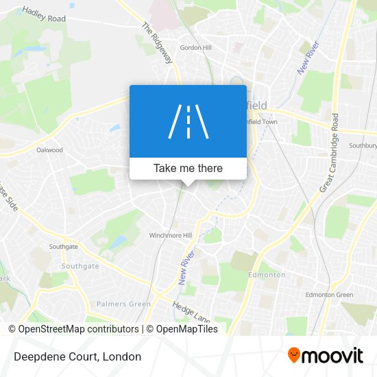 Deepdene Court map