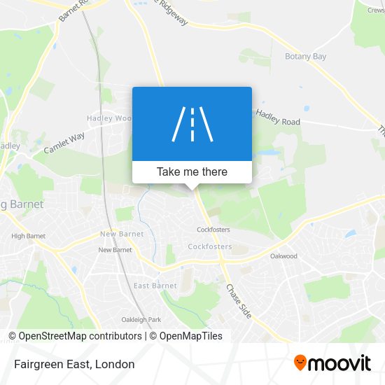 Fairgreen East map