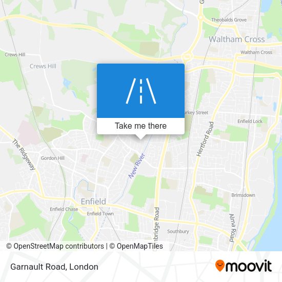 Garnault Road map