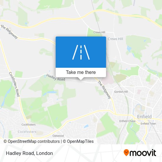Hadley Road map