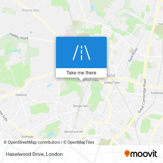 Haselwood Drive map