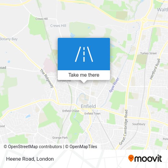 Heene Road map