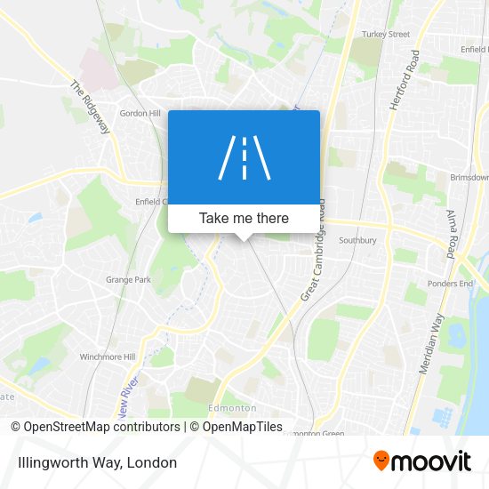 Illingworth Way map