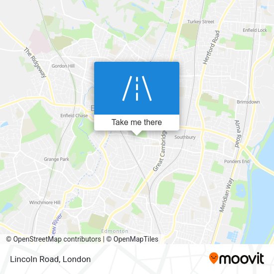 Lincoln Road map