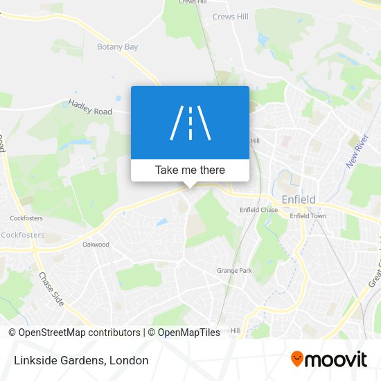 Linkside Gardens map
