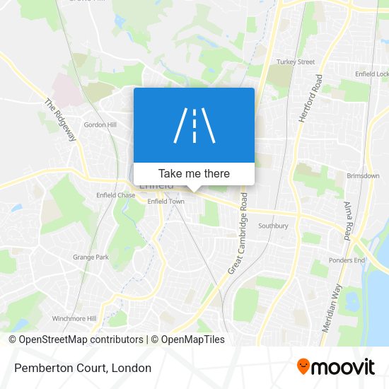Pemberton Court map
